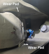 Door Hinge Wear Pad Kit - Scout II