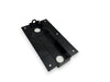 Heater Box End Cap Satin Black Powdercoat / Front (holes) / Scout 800 + Early Scout II (2.25’’ wide)