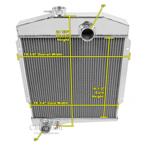 Scout 800 Aluminum Radiator