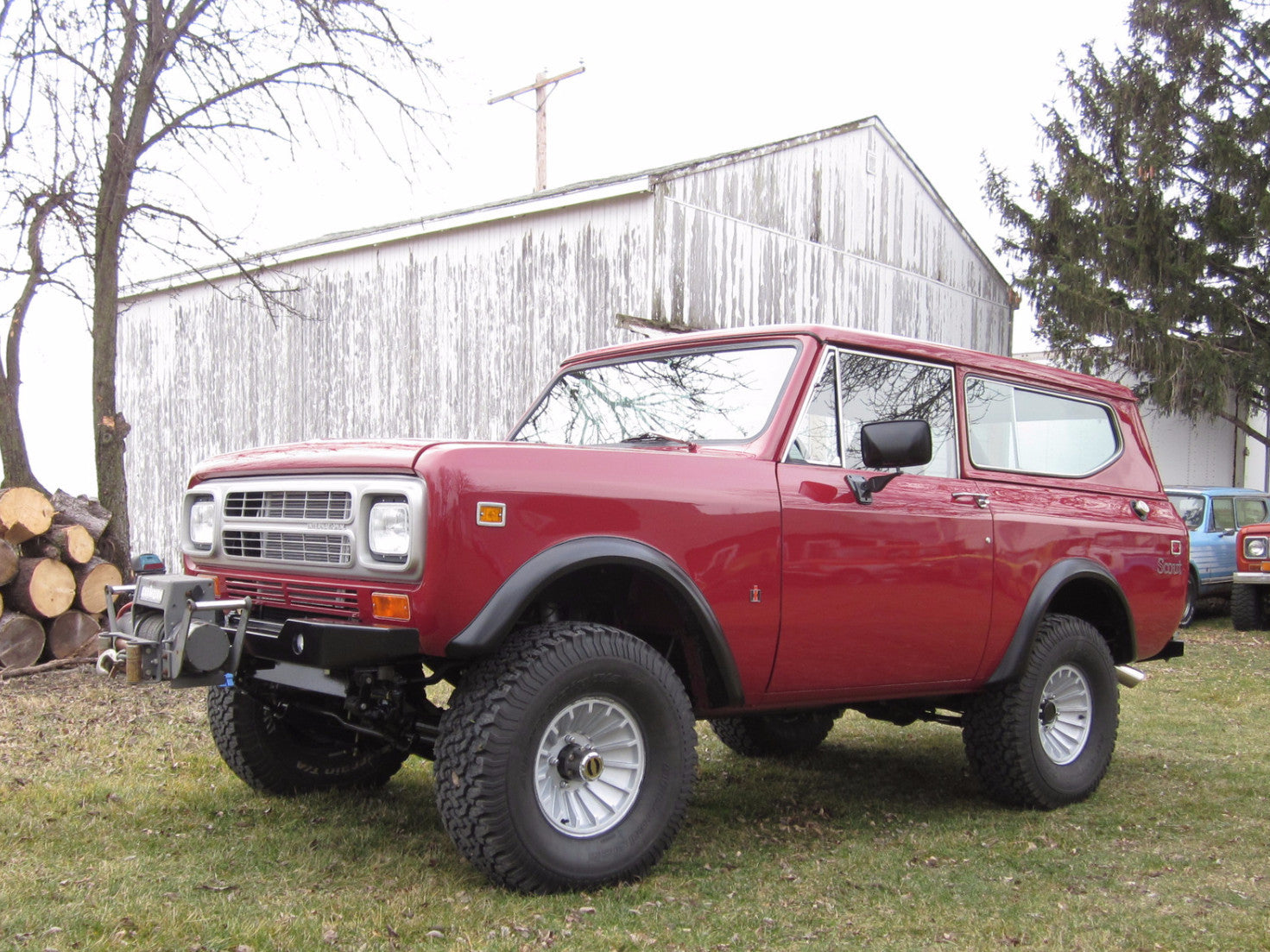 Scout II fender flares