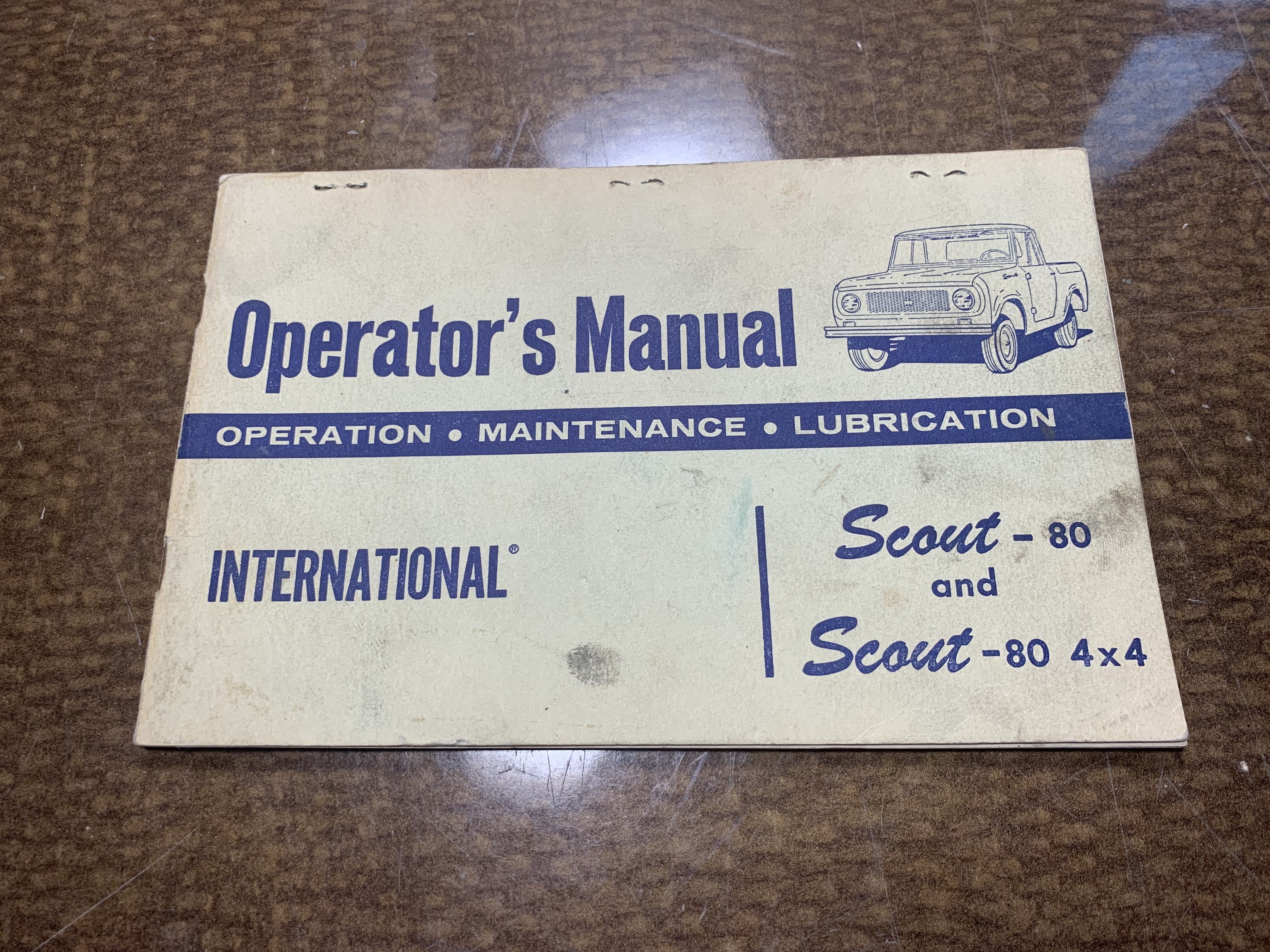 PUPS - Scout Owners & Operators Manuals