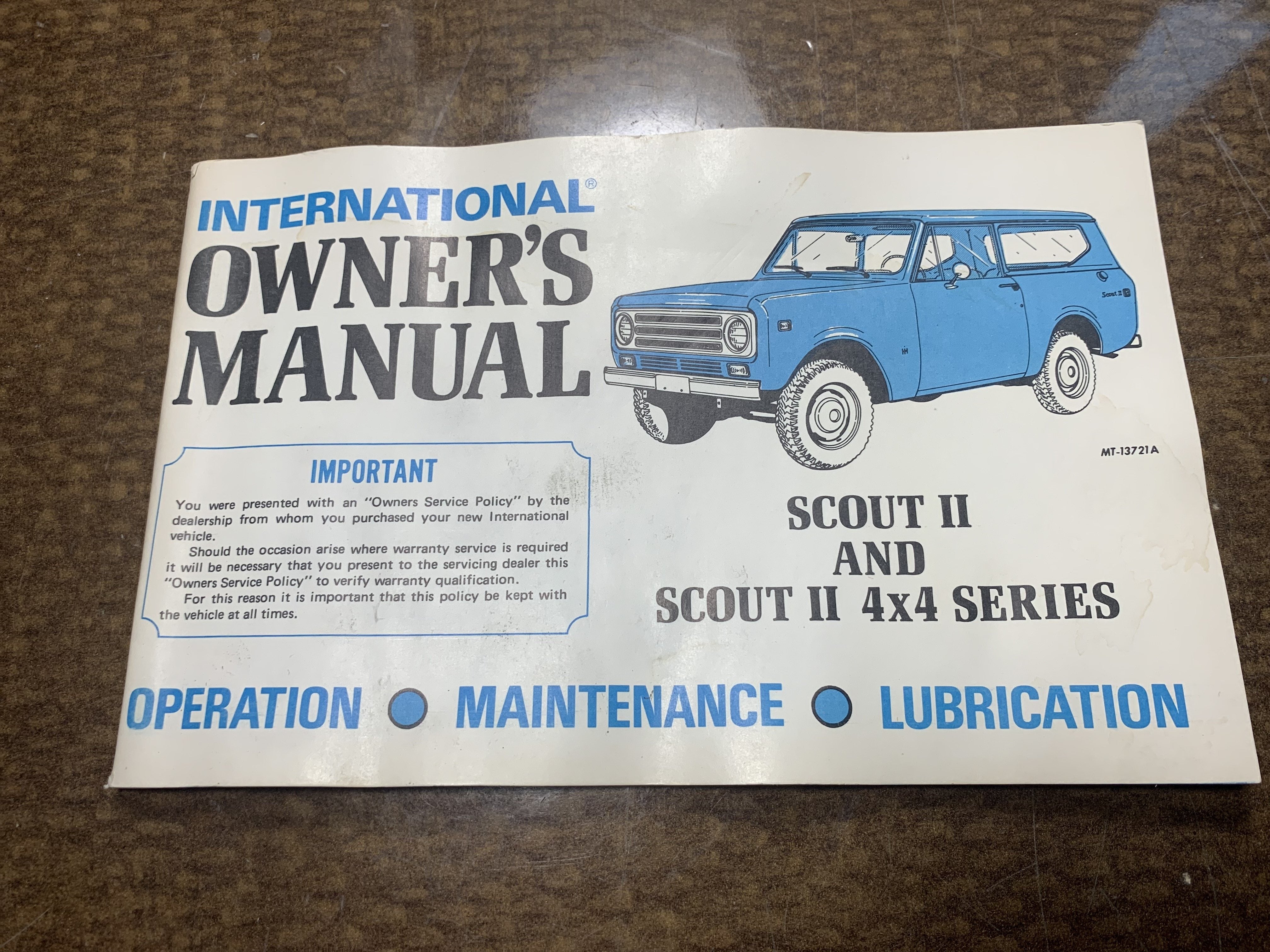 PUPS - Scout Owners & Operators Manuals