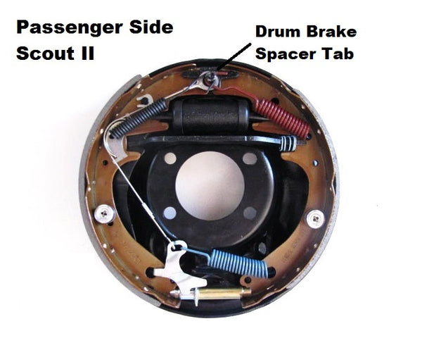 Scout II Drum Brake Parts