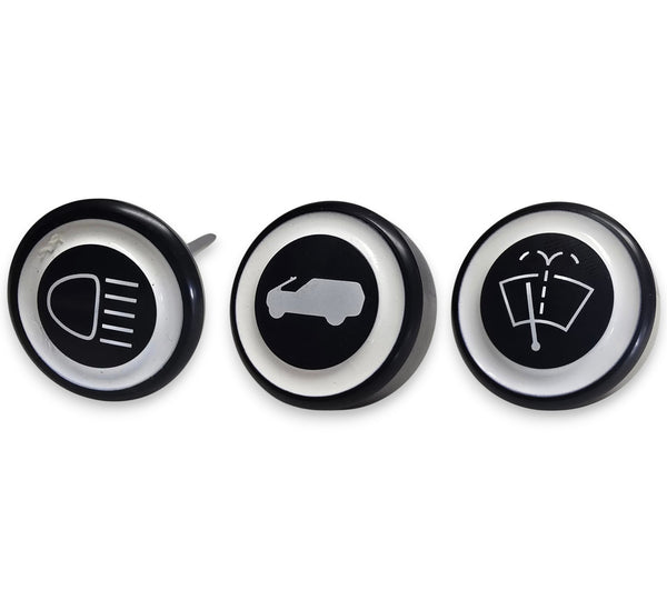 Scout II Terra Traveler Dash Knobs