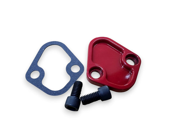 Fuel Pump Block off plate Scout