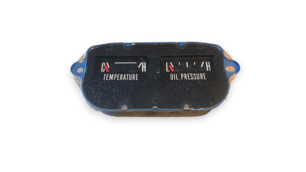NOS  Temp/Oil Pressure Gauge - Scout II, Terra, Traveler