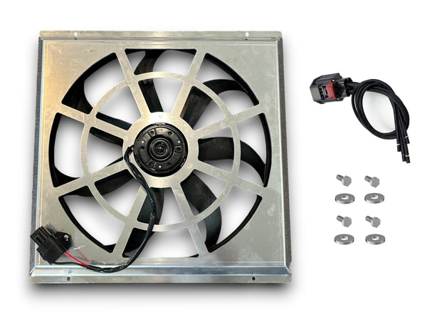 IH scout ii electric fan shroud