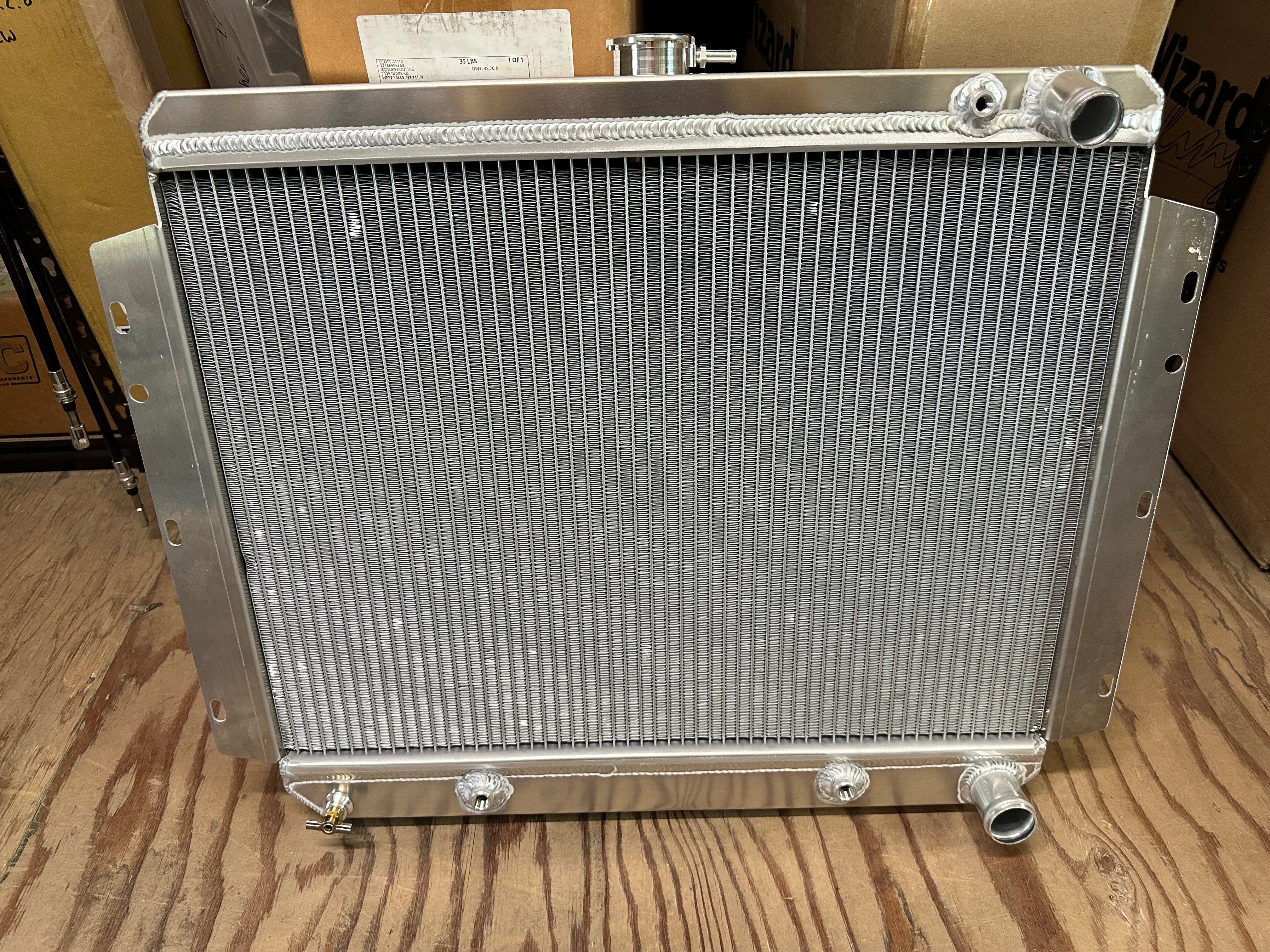 BLEMISHED - Wizard Aluminum Radiator - Scout 800