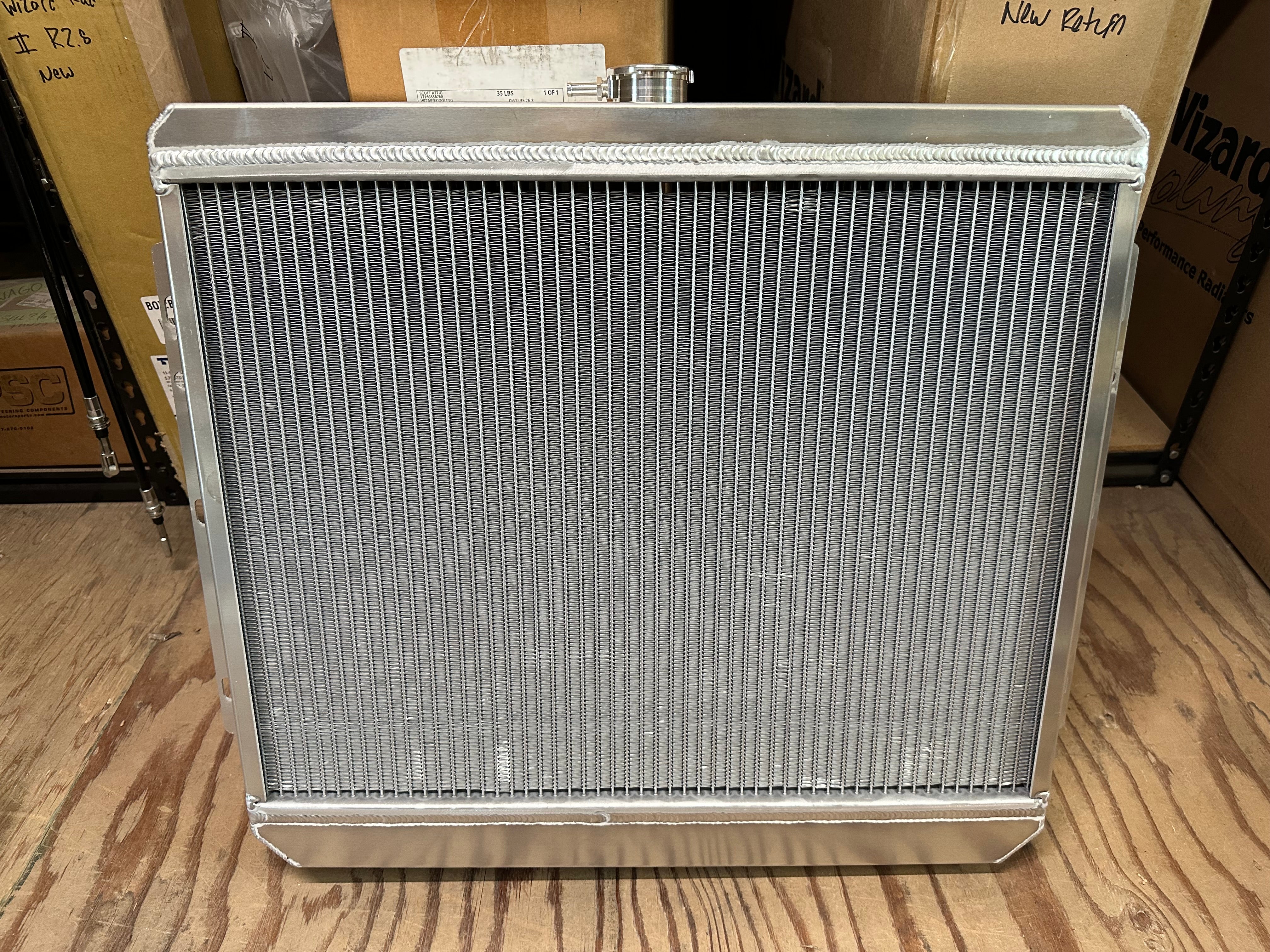 BLEMISHED - Wizard Aluminum Radiator - Scout 800