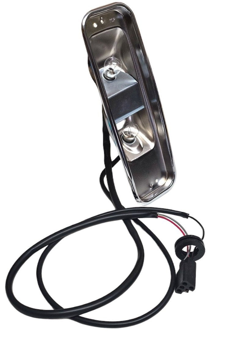 Chrome Tail Light Housing - 1971-78 Scout II, Terra, Traveler