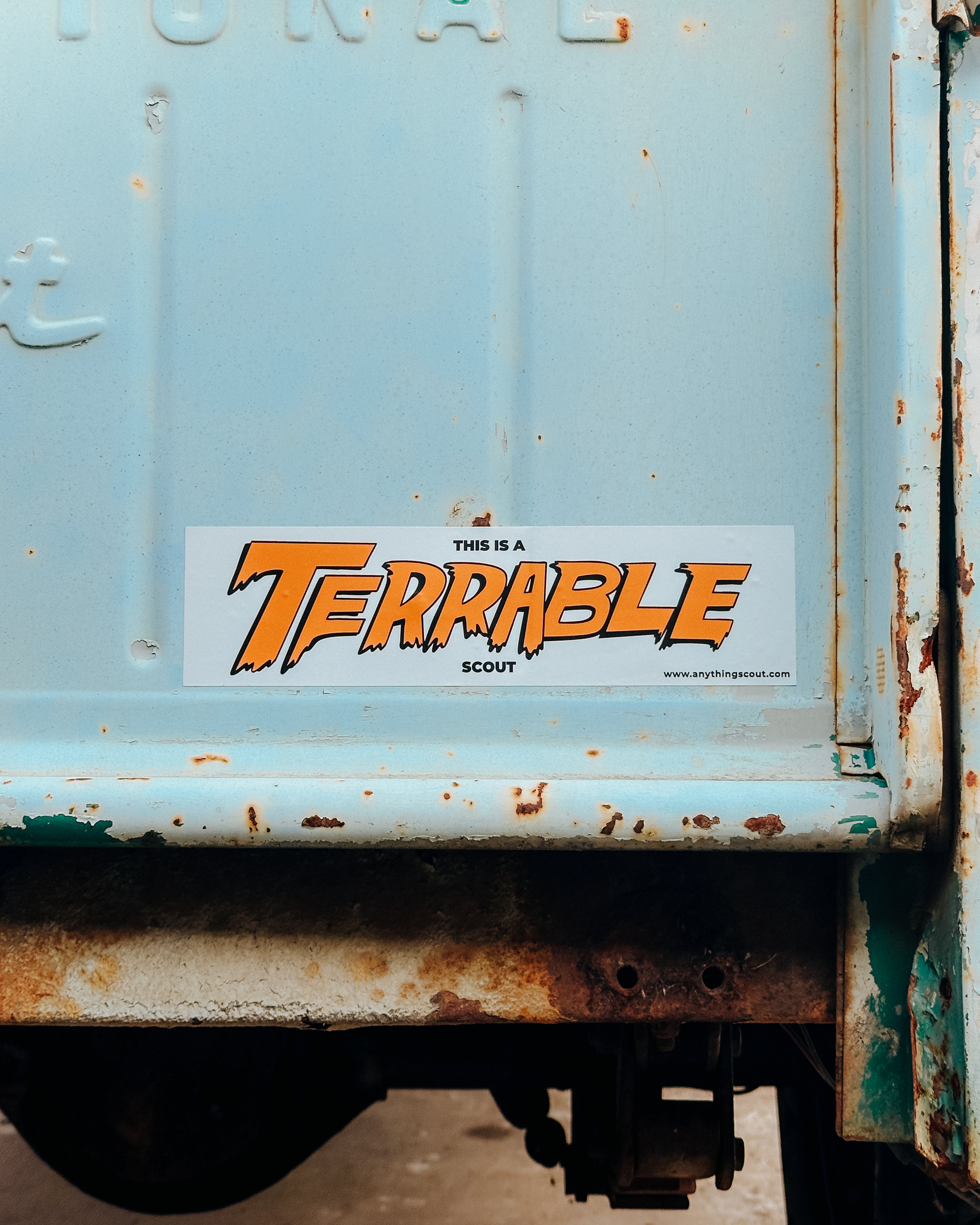 Terrable Bumper Sticker!