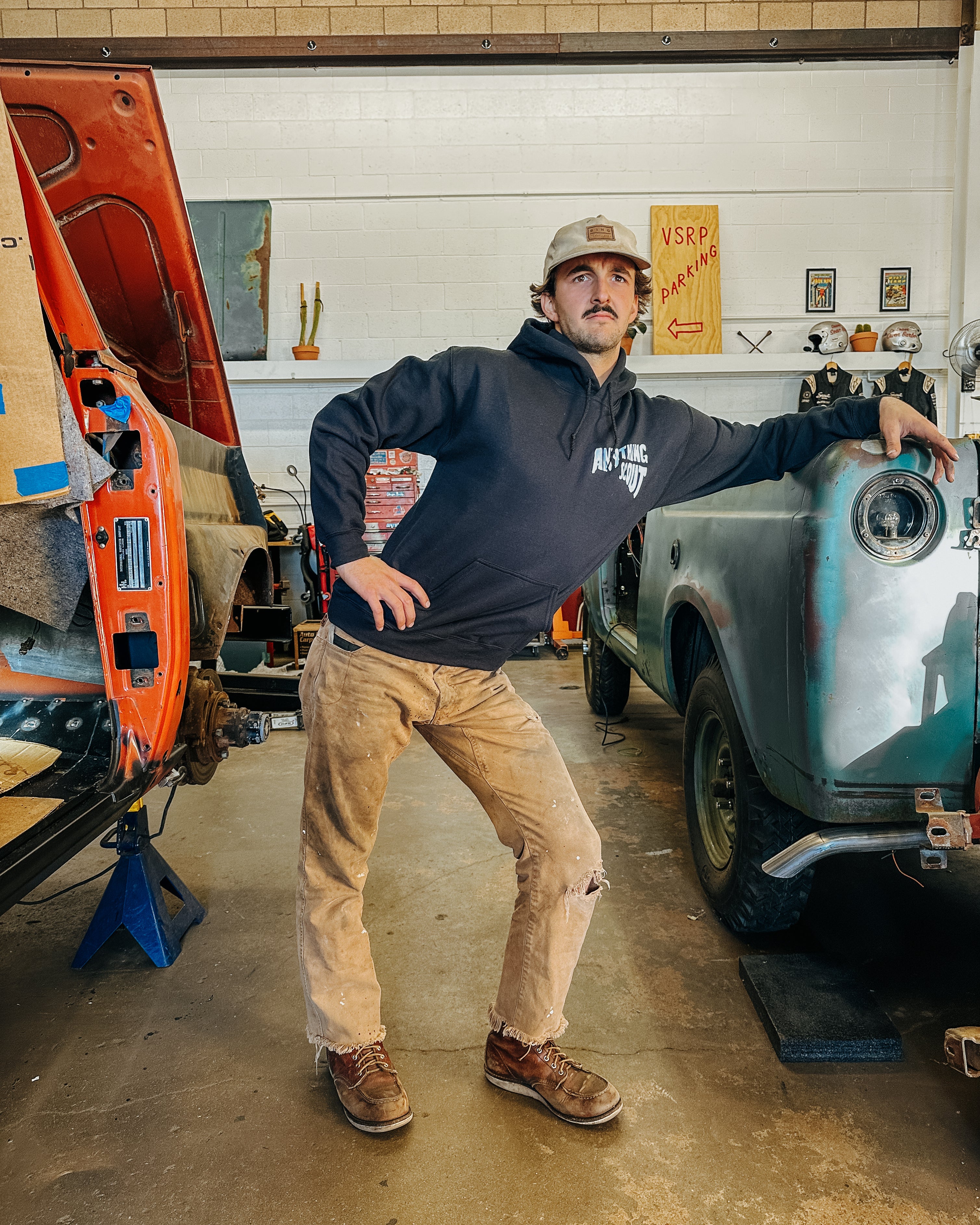 Anything Scout Thrasher Hooded Sweatshirt