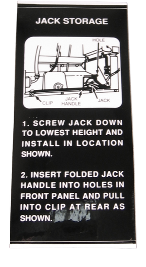 Scout Jack Storage Decal