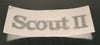 Scout II decal