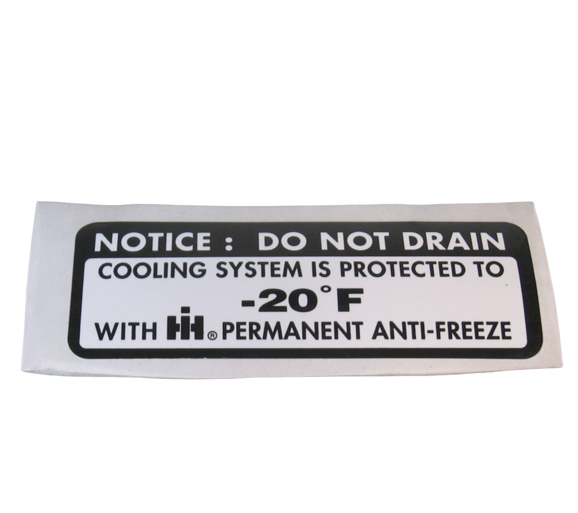 Antifreeze Decal
